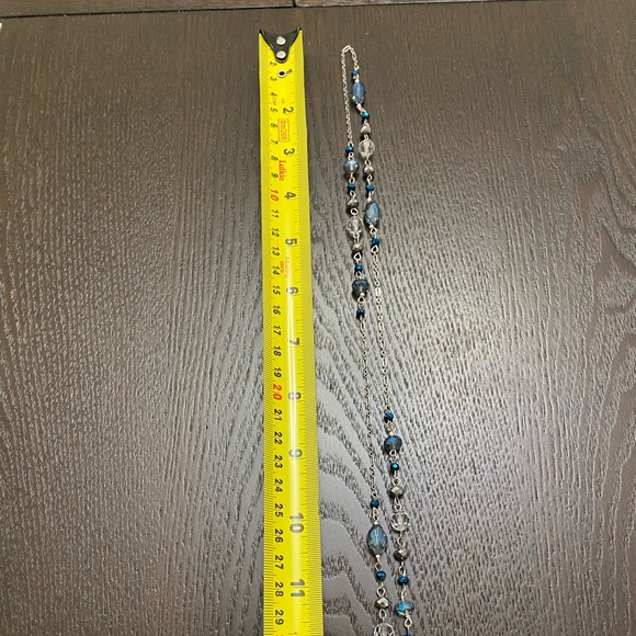 H: Sapphire Blue Necklace - Picture 6 of 9